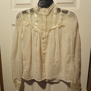 Gunne Sax Lace Top